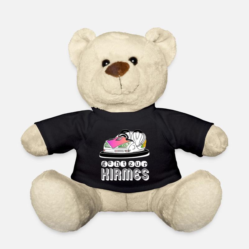 Kirmes Fahrgeschäft autoscooter Boxauto - Teddy - Schwarz