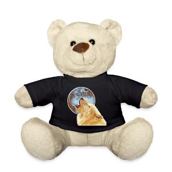 Loup - Nounours - noir - Devant
