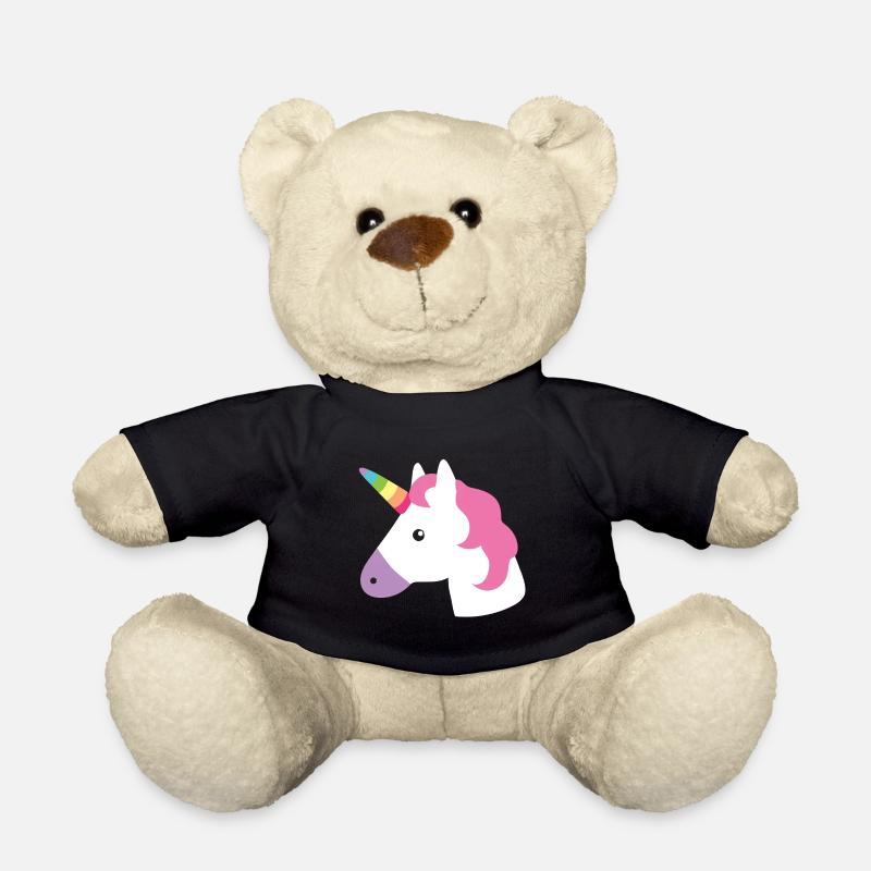 Unicorn - Teddy - Schwarz