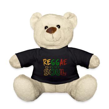 Reggae soul aux couleurs vives - Nounours - noir - Devant