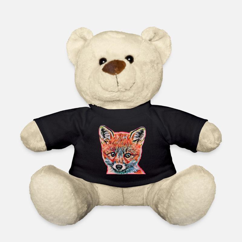 Renard - Nounours - noir