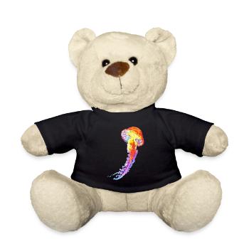 Qualle - Teddy - Schwarz - Vorne