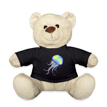 Qualle - Teddy - Schwarz - Vorne