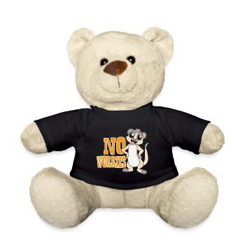 suricates - Nounours - noir - Devant