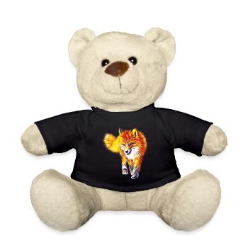 Renard - Nounours - noir - Devant