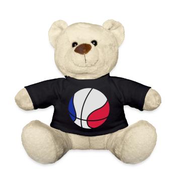 Basketball - Teddy Bear - black - Front