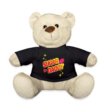Sugar Daddy - Idée drôle de cadeau - Nounours - noir - Devant