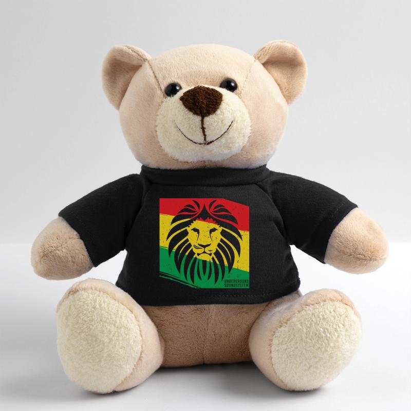 Lion in Rasta style Teddy Bear
