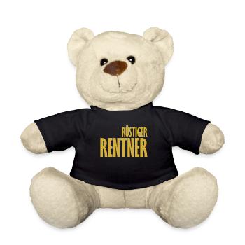 Rentner - Teddy - Schwarz - Vorne