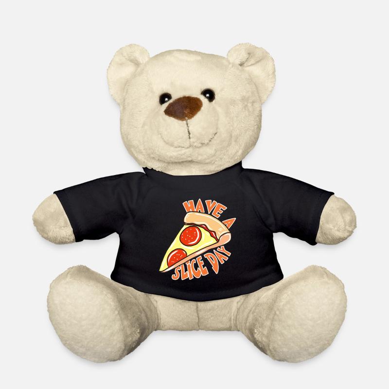 Pizza - Teddy - Schwarz
