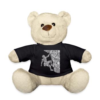 Alpiniste Boulder Escalader Paroi rocheuse - Nounours - noir - Devant