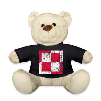 Fliegerabzeichen Polen Luftwaffe Roundel Polen - Teddy - Schwarz - Vorne