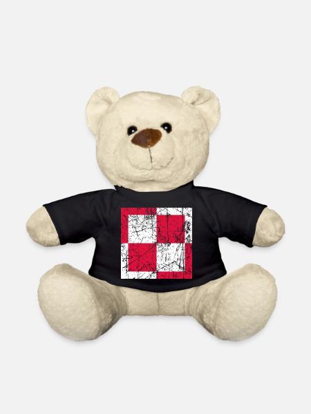 Fliegerabzeichen Polen Luftwaffe Roundel Polen - Teddy - Schwarz