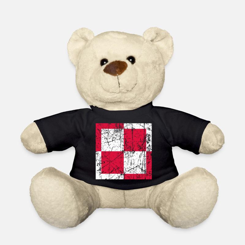 Fliegerabzeichen Polen Luftwaffe Roundel Polen - Teddy - Schwarz