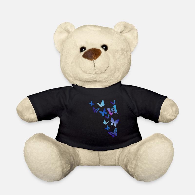 Schmetterlinge - Teddy - Schwarz