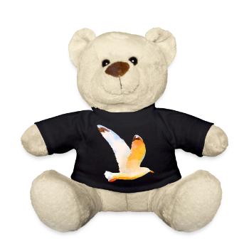 gull - Teddy Bear - black - Front