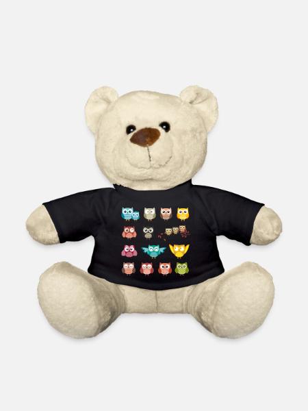 Hibou - Nounours - noir