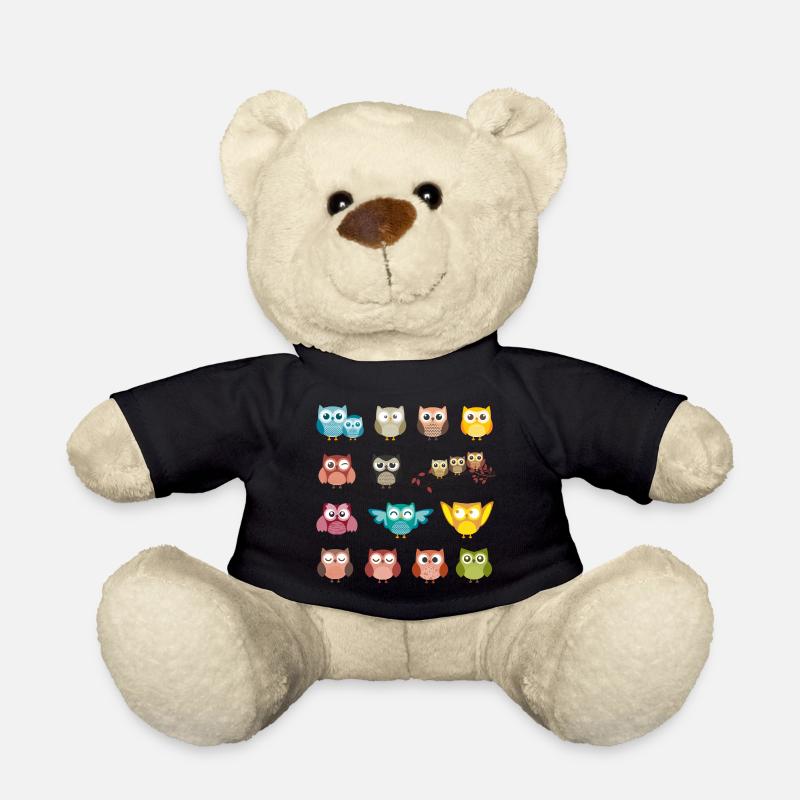Hibou - Nounours - noir
