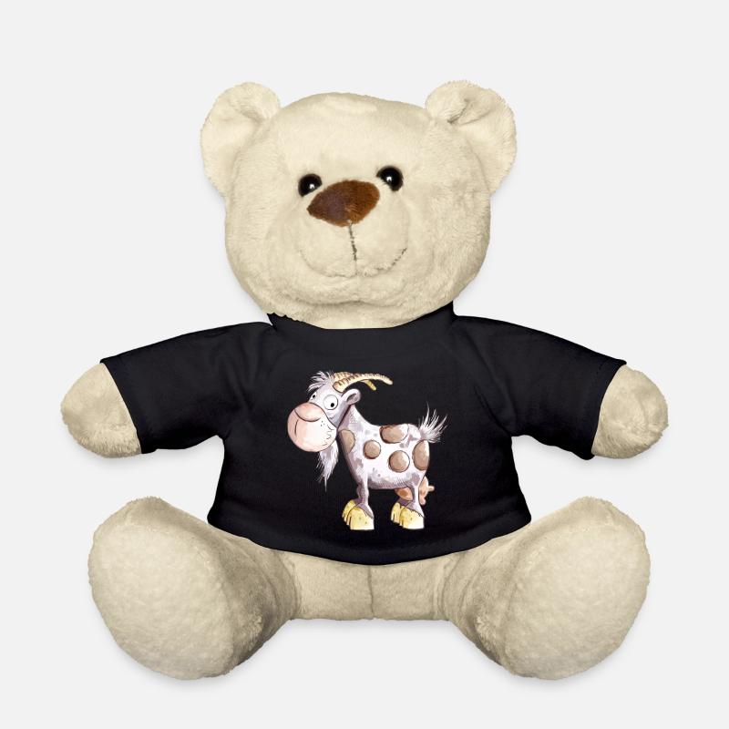 Die Ziege ist da  - Teddy - Schwarz