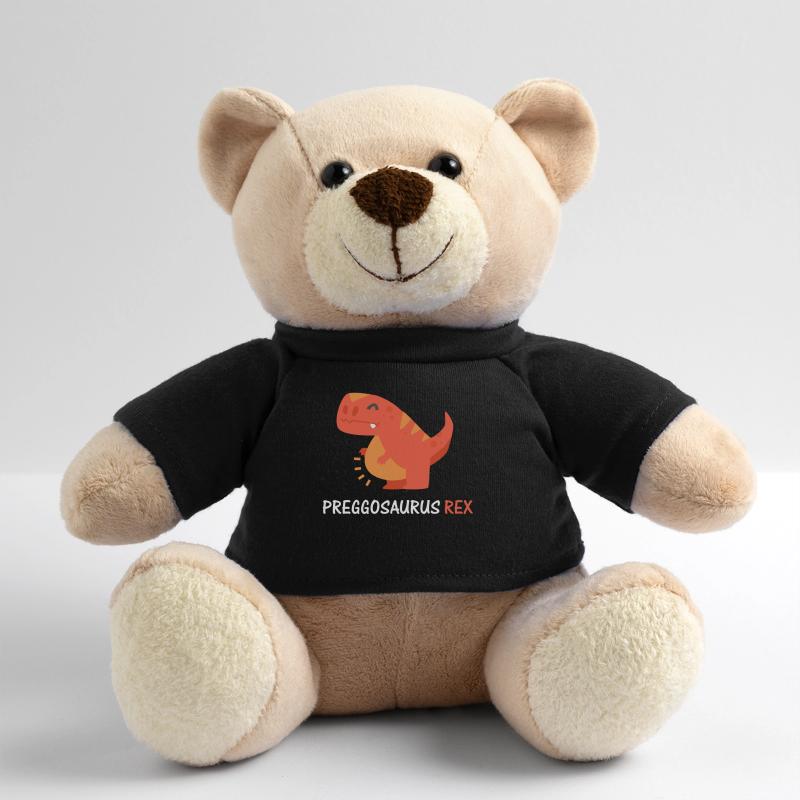 Preggosaurus Rex Expectant Mama Dinosaur Design Teddy Bear