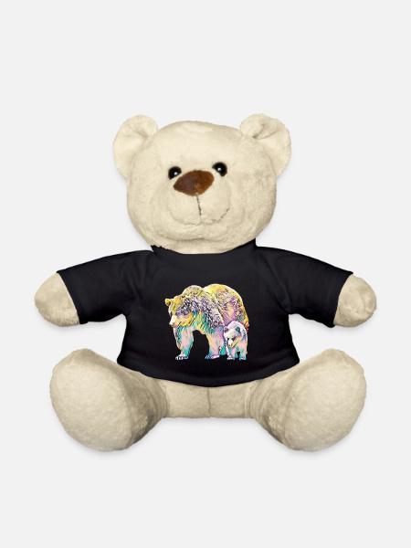 Les ours - Nounours - noir