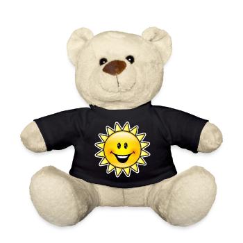 Die Sonne lacht! - Teddy - Schwarz - Vorne
