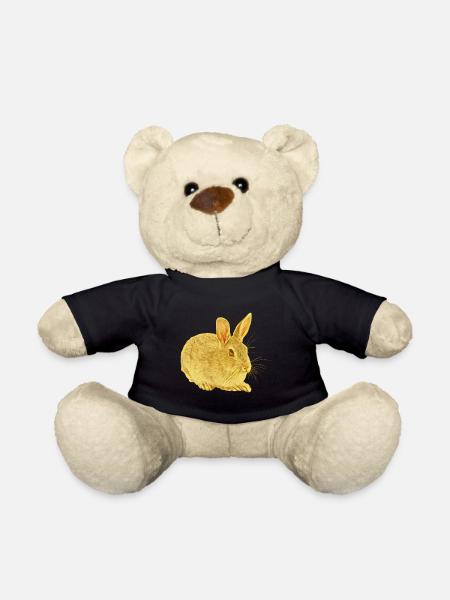 Lapin - Nounours - noir