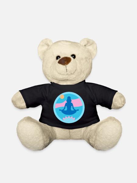 yoga - Teddy Bear - black