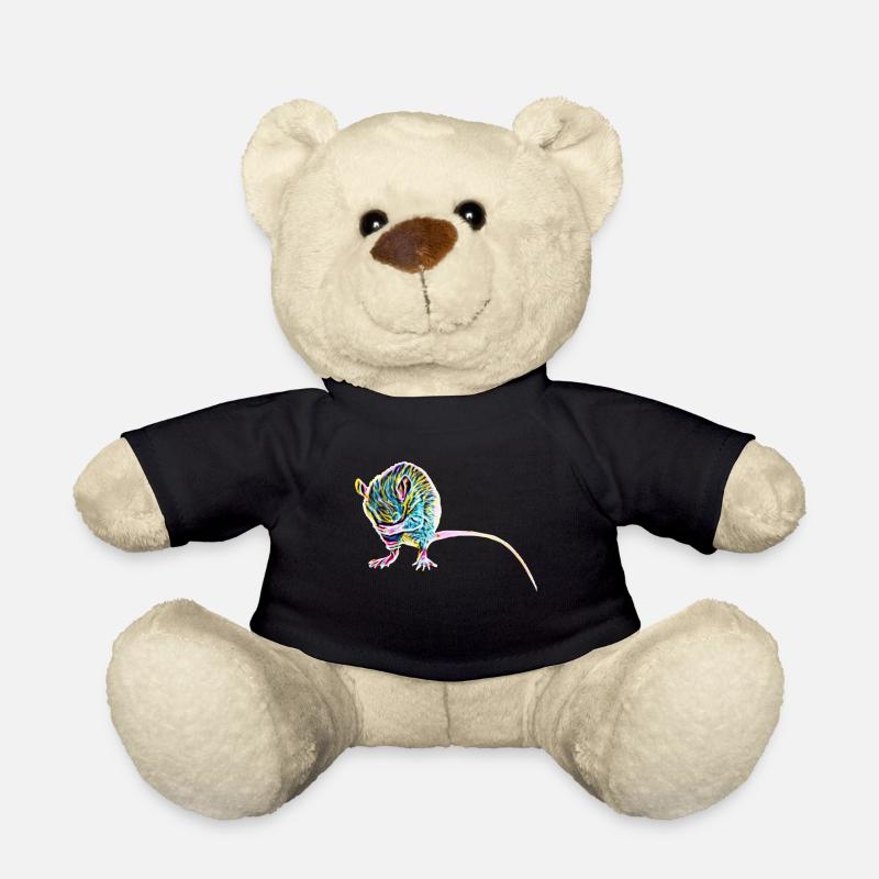 Ratte - Teddy - Schwarz