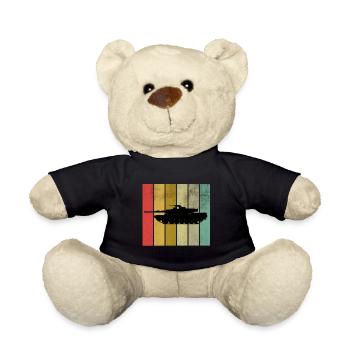 Panzer - Teddy - Schwarz - Vorne