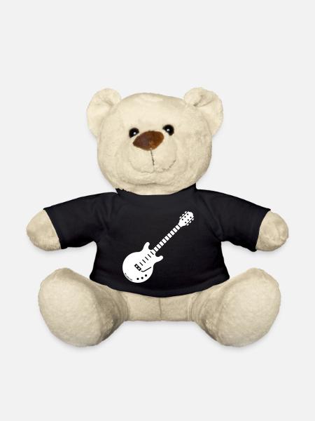 E-Gitarre (Elektrische Gitarre / Rockmusik) - Teddy - Schwarz