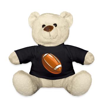Football américain - Nounours - noir - Devant
