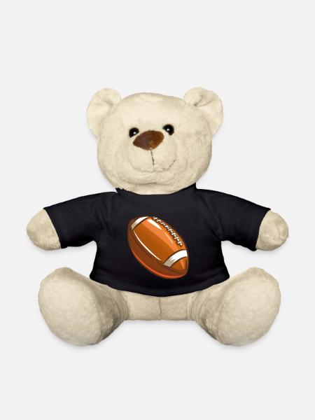 American football - Teddy - Schwarz