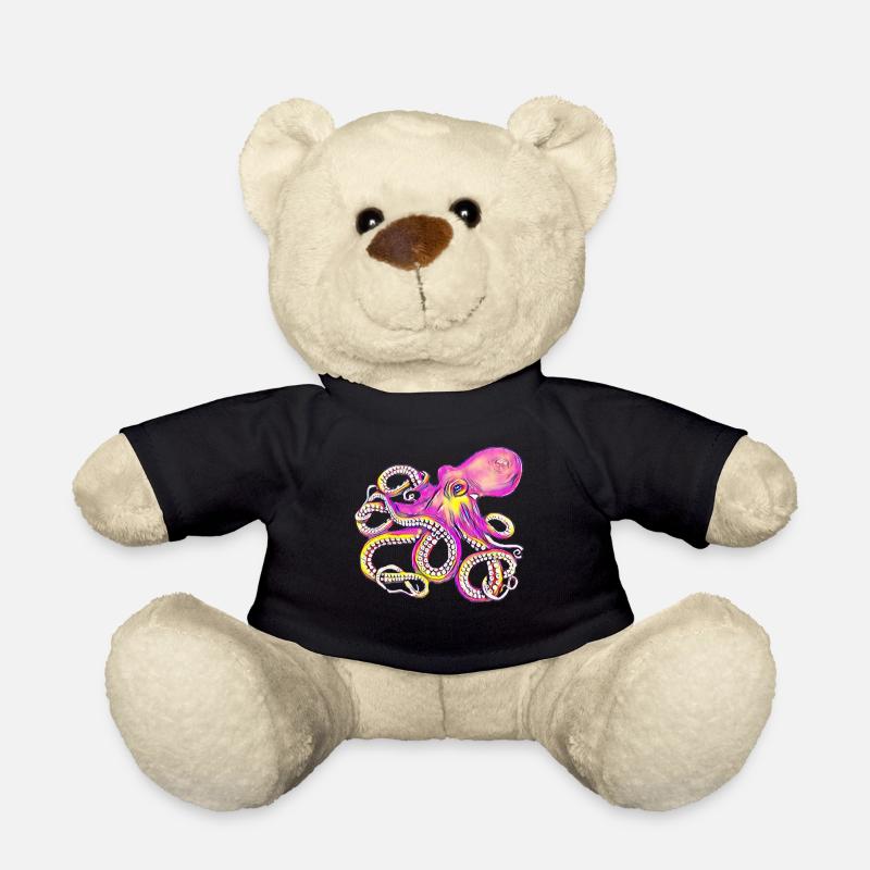Poulpe - Nounours - noir