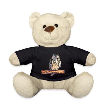 Chouette - Nounours - noir - Devant