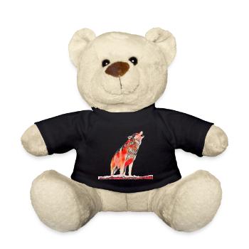 Loup - Nounours - noir - Devant