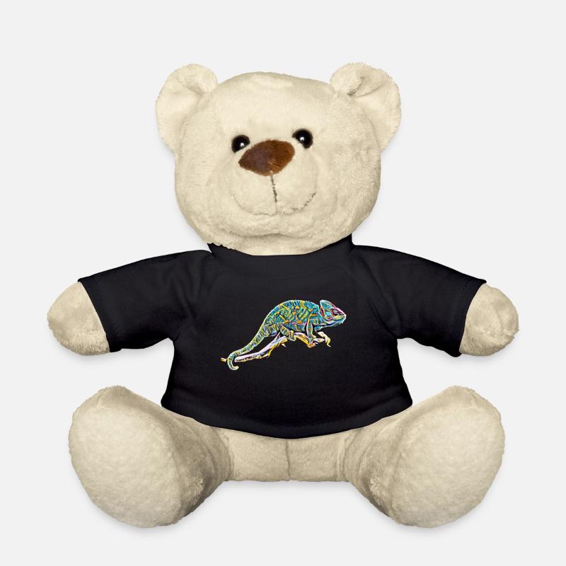 Chamäleon - Teddy - Schwarz
