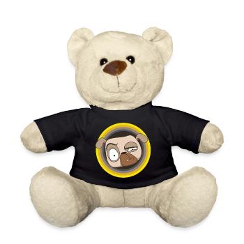 Don't Panic | Der Mops ist am Start | Mops Show - Teddy - Schwarz - Vorne