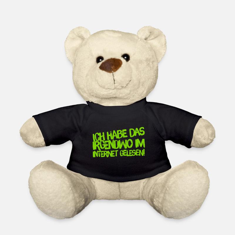 aus dem Internet - Teddy - Schwarz