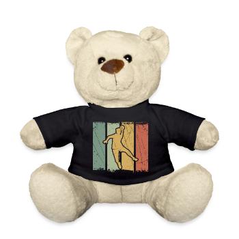 Handball Sprungkraft in Farbblöcken - Teddy - Schwarz - Vorne