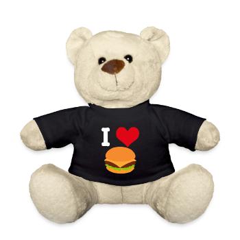 Amour de Burger Amour de Burger - Nounours - noir - Devant