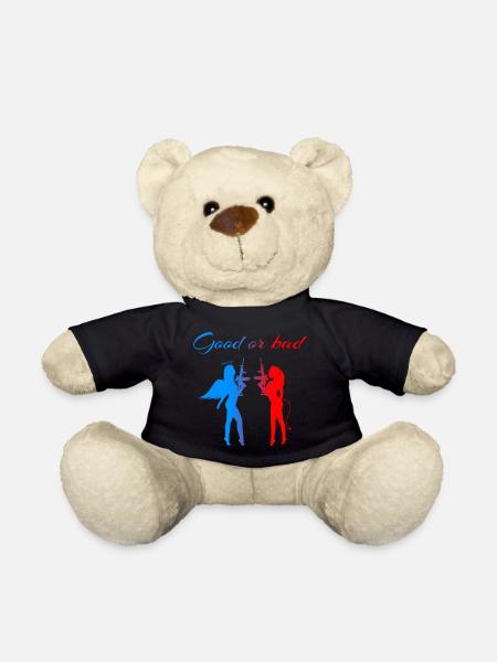 Engel & Teufel - Teddy - Schwarz