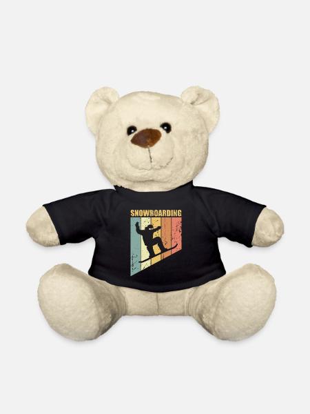 Snowboard Snowboard Snowboard - Nounours - noir