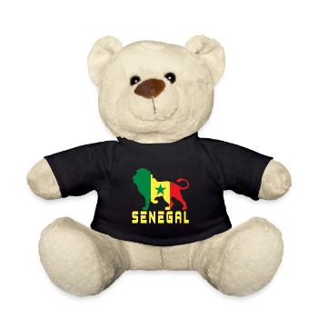 Lion du Sénégal - Nounours - noir - Devant