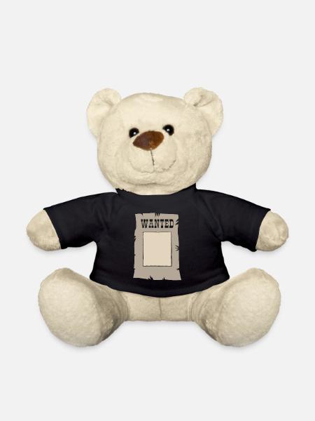 Recherché prison criminelle - Nounours - noir