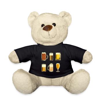 Beers - Teddy Bear - black - Front