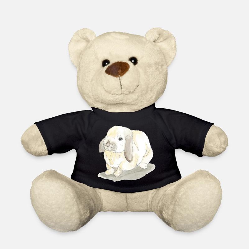 Kaninchen - Teddy - Schwarz