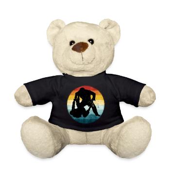 Retro Brazilian Jiu-Jitsu - Teddy - Schwarz - Vorne