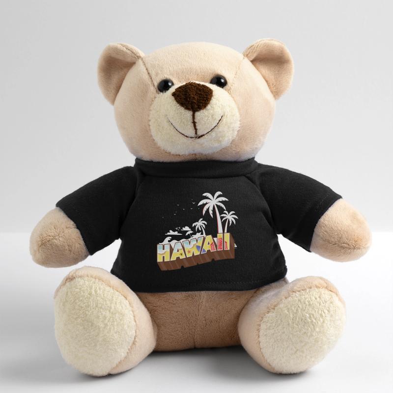 Hawaii design summer time with palm trees Teddy Bear