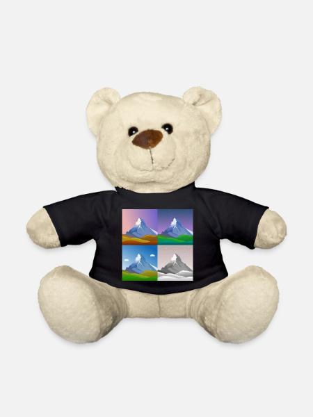 bunte Berge, Matterhorn, Schweiz, Alpen, alps - Teddy - Schwarz